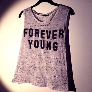 TopShop Burnout Tank - Forever Young